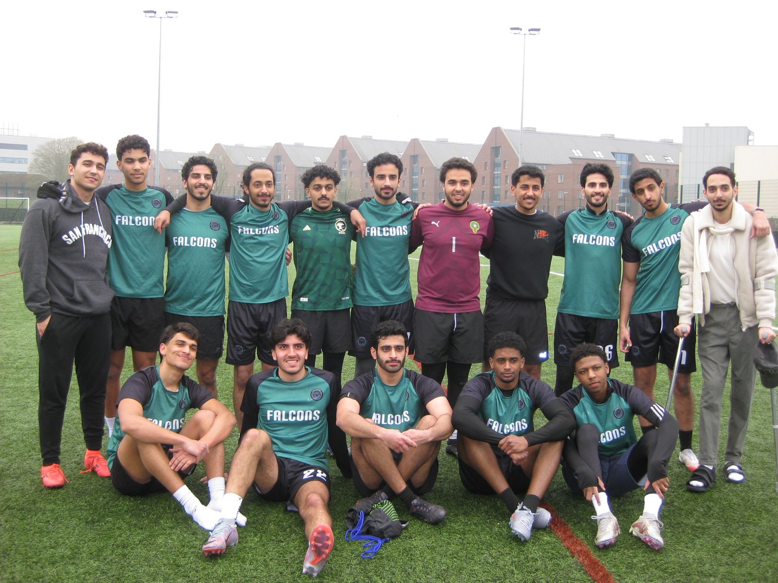 Falcons team group photo